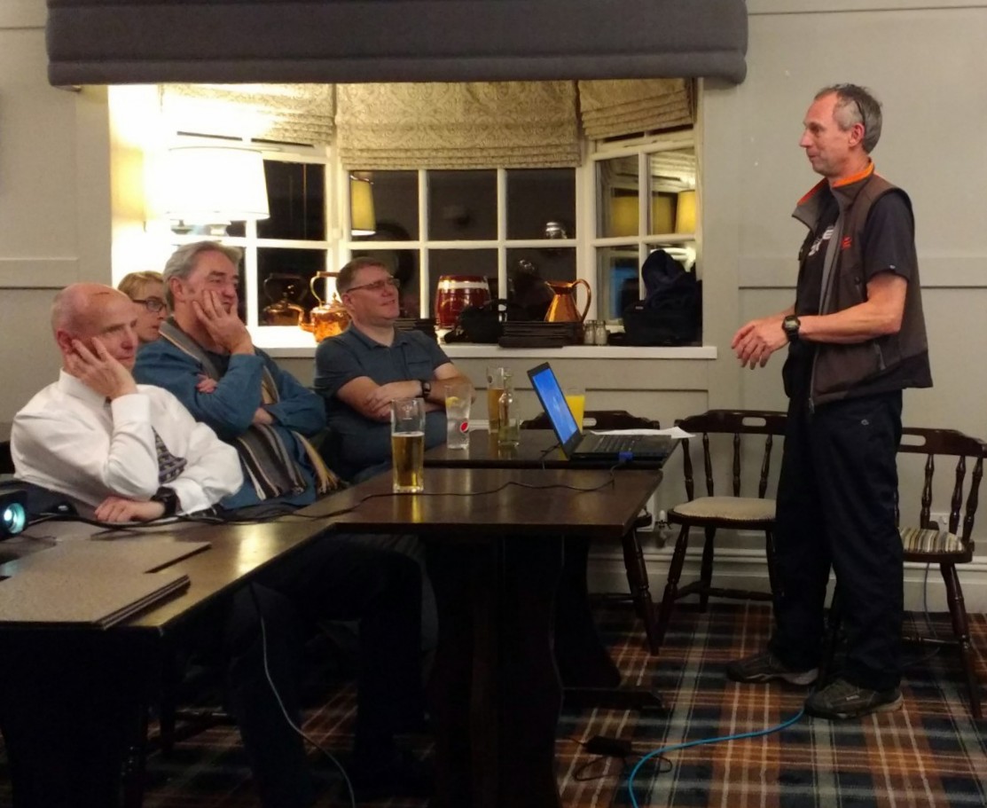 PSC Social Night 12th November 2018 - Richard Carter's 300Km Flight