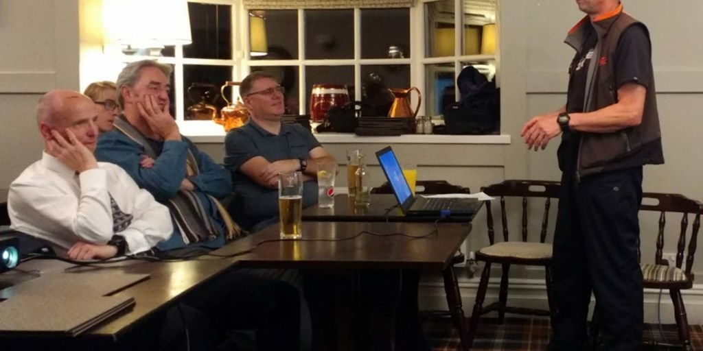 PSC Social Night 12th November 2018 - Richard Carter's 300Km Flight